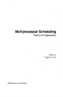 Multiprocessor scheduling. Theory and applications