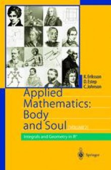 Applied Mathematics: Body and Soul: Volume 2: Integrals and Geometry in IRn
