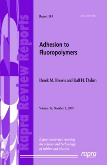 Adhesion to Fluoropolymers