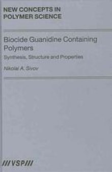 Biocide guanidine containing polymers