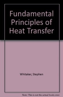 Fundamental Principles of Heat Transfer