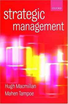Strategic Management: Process, Content, and Implementation 