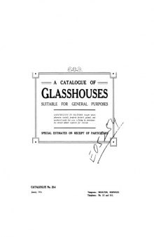 1881 Catalogue of Glasshouses
