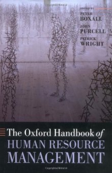 The Oxford Handbook of Human Resource Management (Oxford Handbooks in Business & Management)