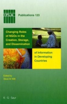IFLA 123: Changing Roles Of NGO's In Developing Countries (IFLA Publications)