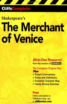 The Merchant of Venice (Cliffs Complete)