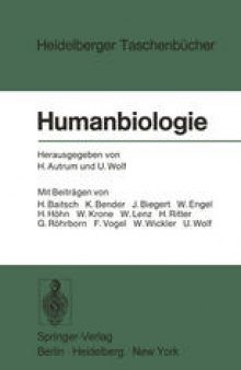 Humanbiologie: Ergebnisse und Aufgaben