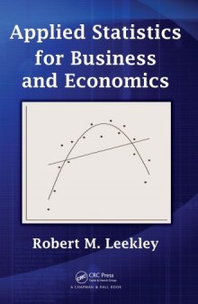 Applied Statistics for Business and Economics