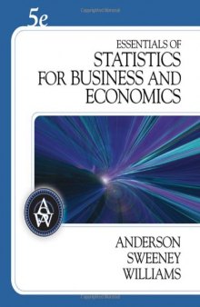 Essentials of Statistics for Business and Economics  