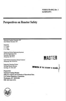 Perspectives on reactor safety