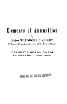Elements of Ammunition