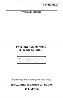 TM 55-1500-345-23 Painting and marking of army aircraft