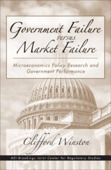 Government Failure versus Market Failure: Microeconomic Policy Research and Government Performance