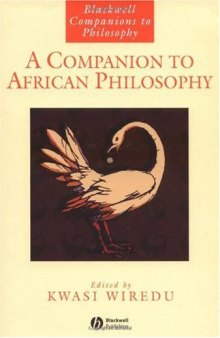 A Companion to African Philosophy