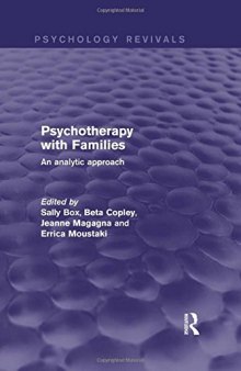 Psychotherapy with Families: An Analytic Approach
