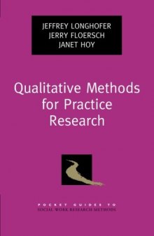 Qualitative Methods for Practice Research