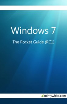 Windows 7 The Pocket Guide (RC1) mintywhite