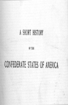 A short history of the Confederate States of America