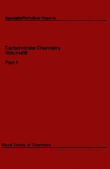 Carbohydrate chemistry. : Mono-, Di-, and Tri-saccharides and their derivatives a review of the literature published during 1982