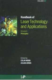 Handbook of laser technology and applications