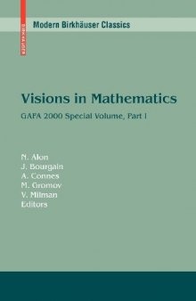 Visions in Mathematics: GAFA 2000 Special Volume, Part I pp. 1-453