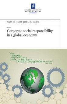 Corporate social responsibility and regulatory governance : towards inclusive development?