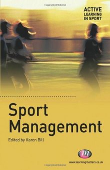 Sport Management (Active Learning in Sport)