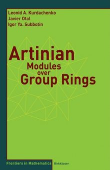 Artinian modules over group rings
