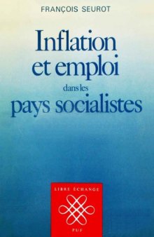 Inflation et emploi dans les pays socialistes