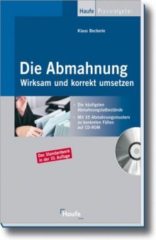 Die Abmahnung