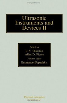 Physical acoustics, vol.24: Ultrasonic Instruments and Devices II