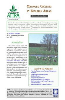 Managing change : livestock grazing on western riparian areas