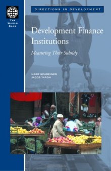 Development Finance Institutions: Measuring their Subsidy