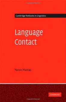 Language Contact (Cambridge Textbooks in Linguistics)