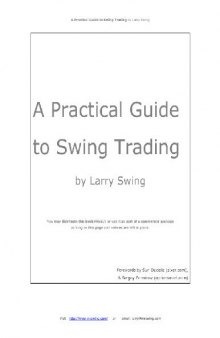 Practical Guide To Swingtrading