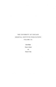 Chogha Mish, Vol.1, Part 2 (Plates): The First Five Seasons of Excavations, 1961-1971