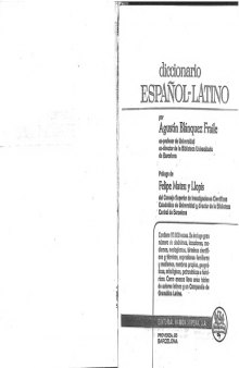 Diccionario Español - Latino - Tomo III