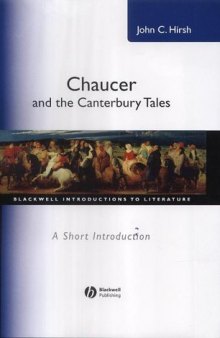 Chaucer and the Canterbury Tales: A Short Introduction (Blackwell Introductions to Literature)