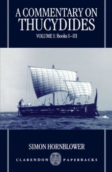 A Commentary on Thucydides: Volume I: Books I - III