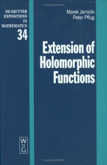 Extension of holomorphic functions