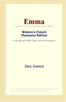 Emma (Webster's French Thesaurus Edition)