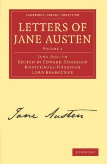 Letters of Jane Austen (Cambridge Library Collection - Literary  Studies) (Volume 2)