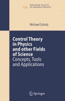 Control Theory in Physics and other Fields of Science: Concepts, Tools, and Applications 