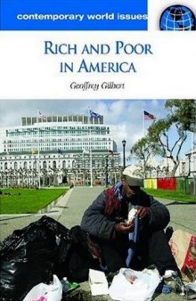 Rich and Poor in America: A Reference Handbook (Contemporary World Issues) 