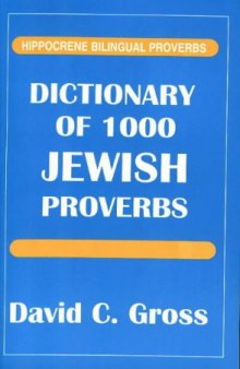 Dictionary of 1000 Jewish Proverbs 