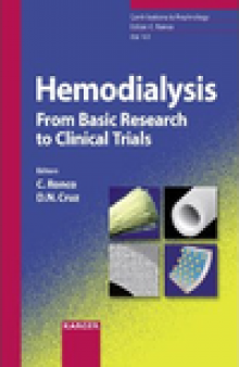 Hemodialysis - From Basic Research to Clinical Trials (Contributions to Nephrology)