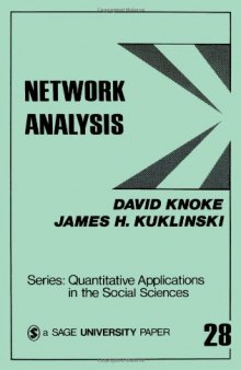 Network analysis, Volume 28  