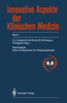 Nephrologie: Neue Perspektiven für Dialysepatienten