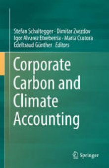 Corporate Carbon and Climate Accounting