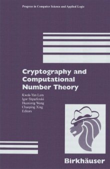 Cryptography and computational number theory: proc. workshop Singapore 1999